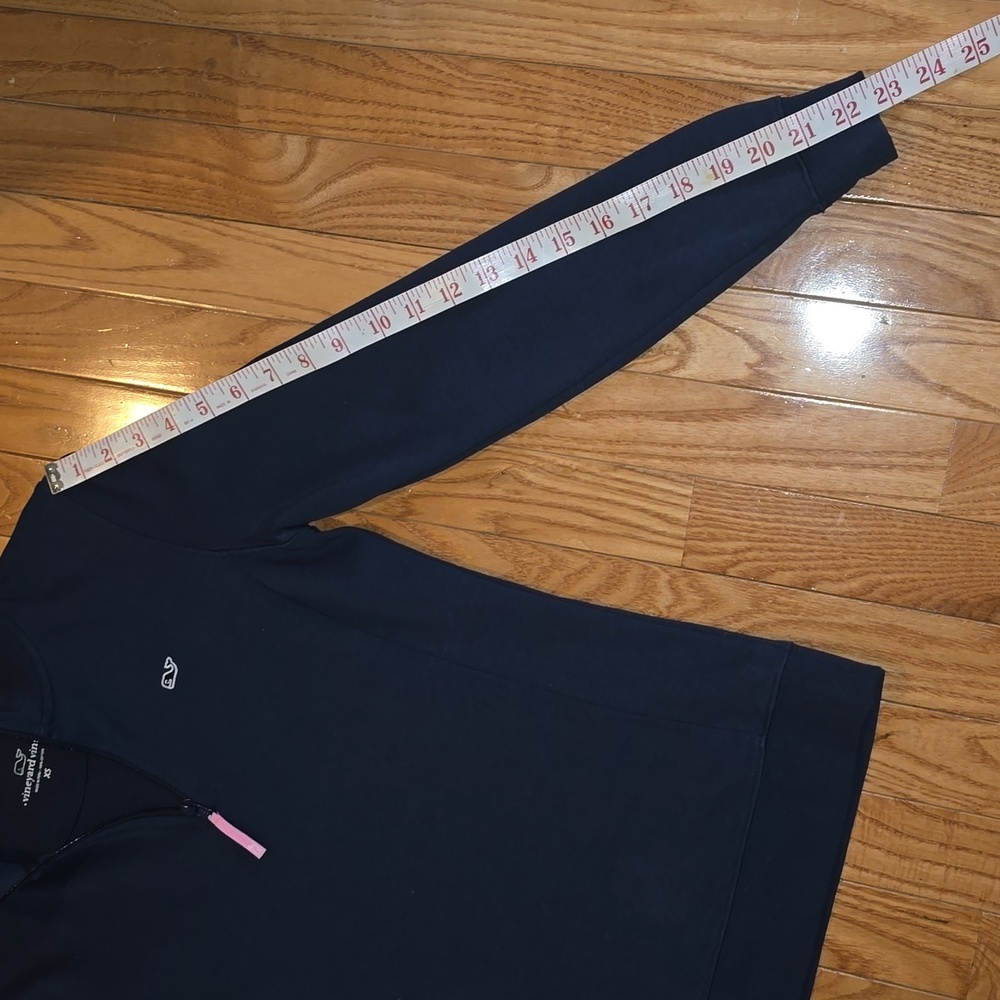 Vineyard Vines Classic Navy 1/4 Zip Shep Shirt, timeless. - Picture 11 of 14
